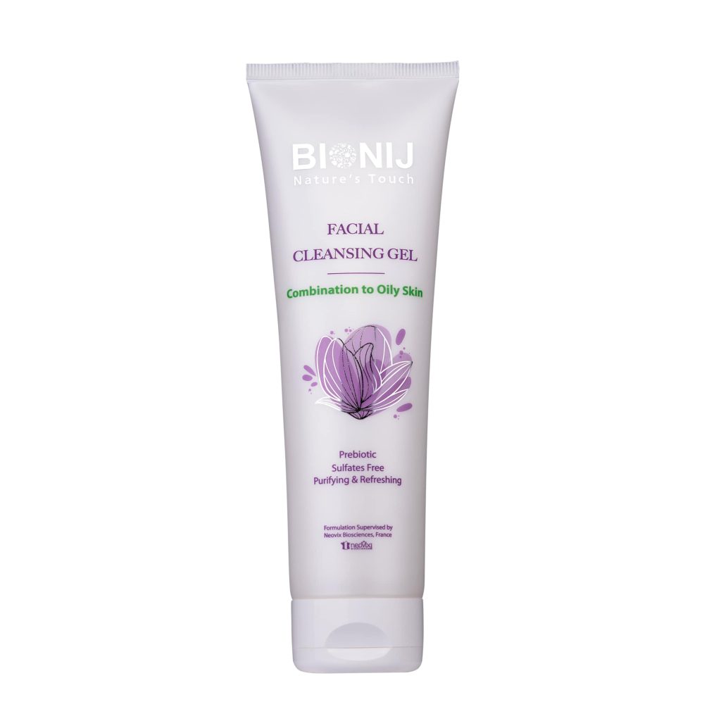 ژل شستشوی صورت مخصوص پوست‌های مختلط تا چرب بیونیج