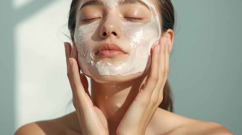 پاکسازی پوست چرب و جوش‌دار